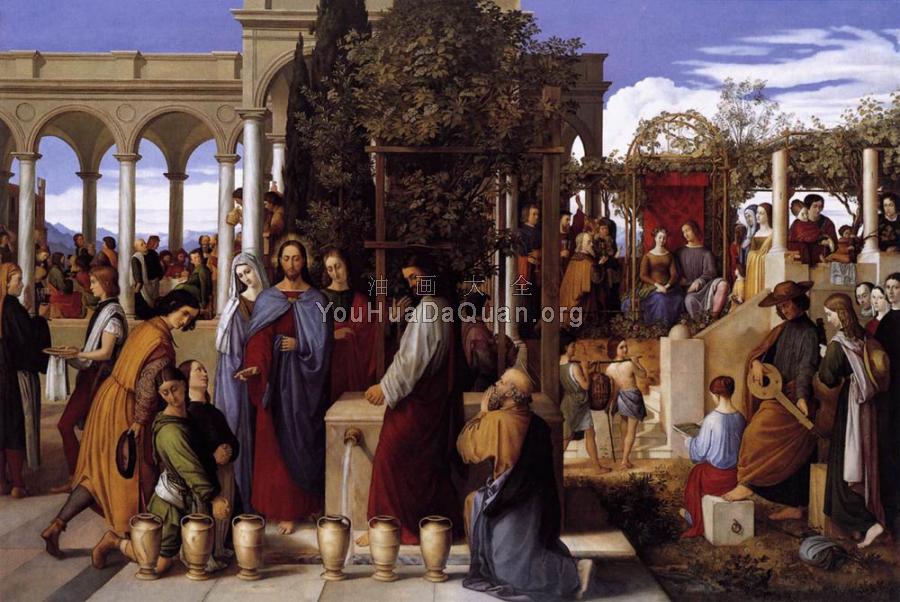 The Wedding Feast At Cana - 朱利叶斯·施诺尔·冯·卡洛斯菲德
